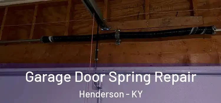  Garage Door Spring Repair Henderson - KY
