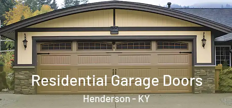  Residential Garage Doors Henderson - KY
